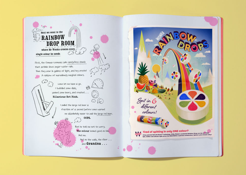 Illustration for article titled Thanks to These Books, Everyone Can Take a Unique Journey to Willy Wonka's Chocolate Factory